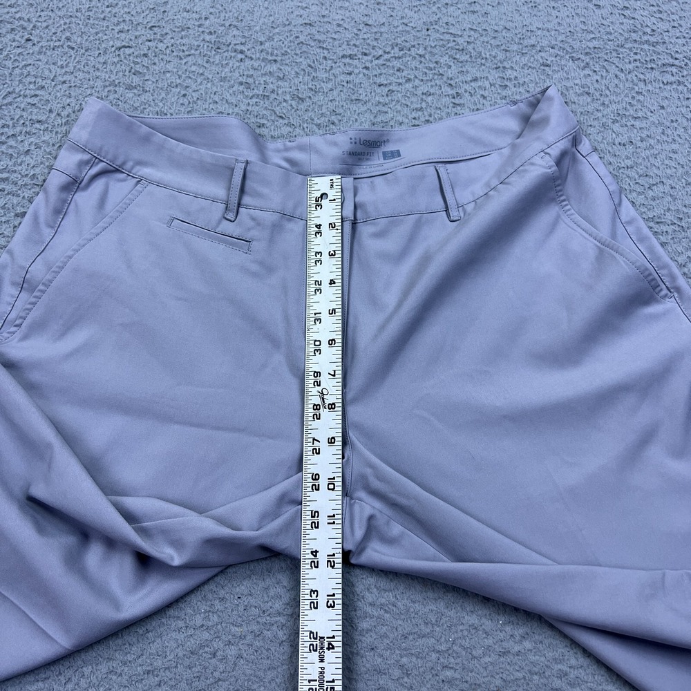 Lesmart Women's Golf Pants Size 14 Standard Fit Grey Stretch Trousers LG18002 - Picture 9 of 16